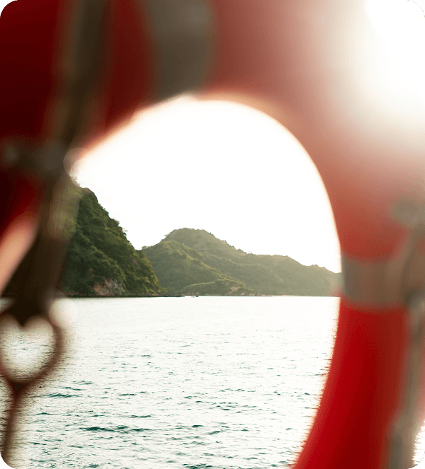 Sailing in Komodo